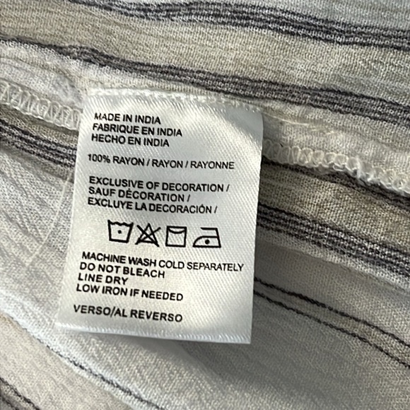 Kiwi + Punch Striped Mini Dress with Side Tie Detail - Picture 4 of 6